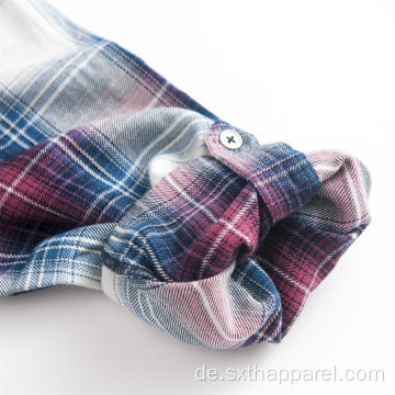 Herren Plaid Frühling Herbst Casual Langarmhemden